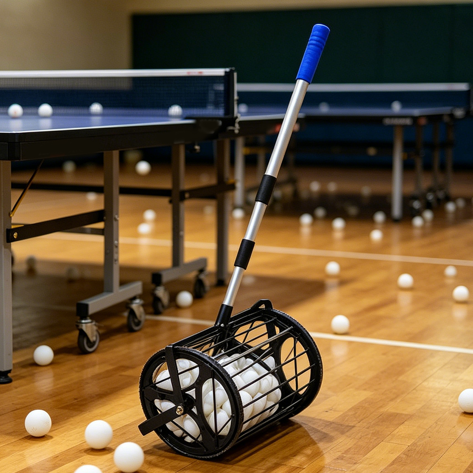 Table Tennis Height - Table Tennis Ball Picker Roller Adjustable