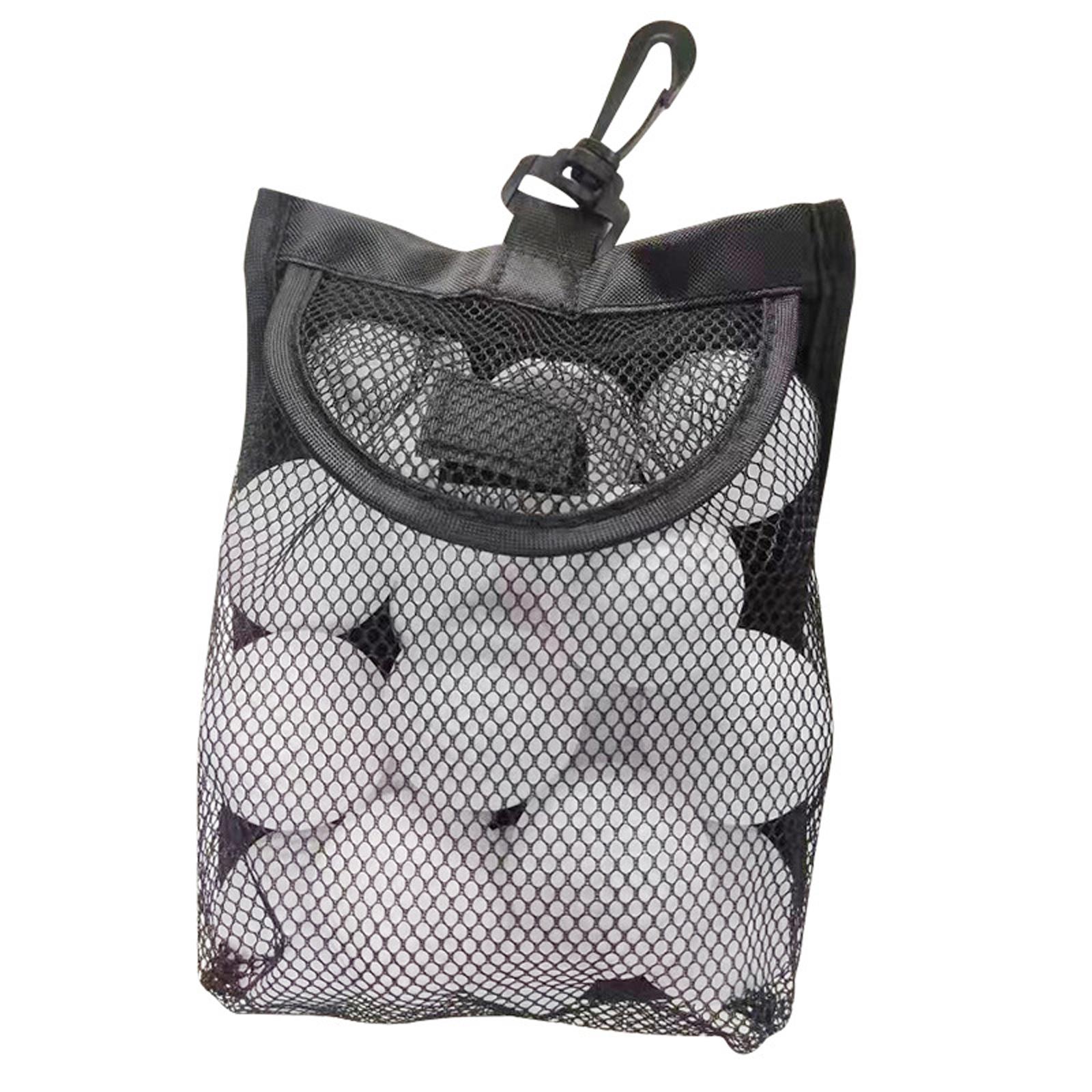 Table Tennis Height - Mesh Golf Ball Holder Pouch Table