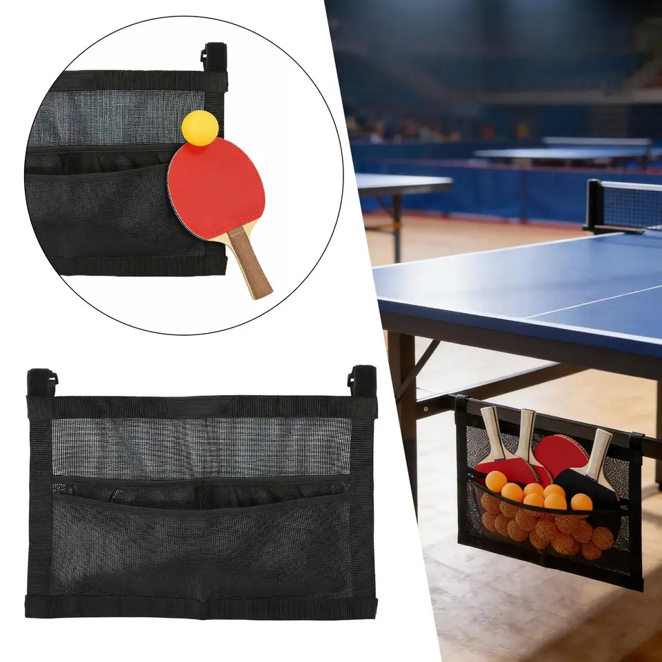 Table Tennis Height - New Mesh Pingpong Ball Holder Large