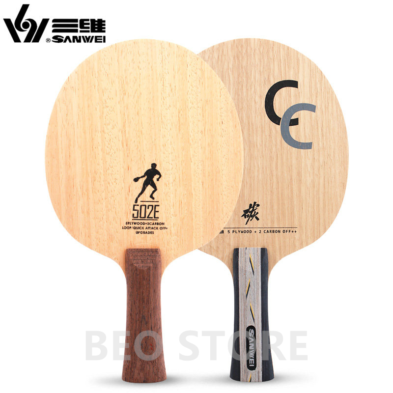 SANWEI CC 502E 5 Ply wood+2 Ca - Stiga Carbon Blade 评论和价格