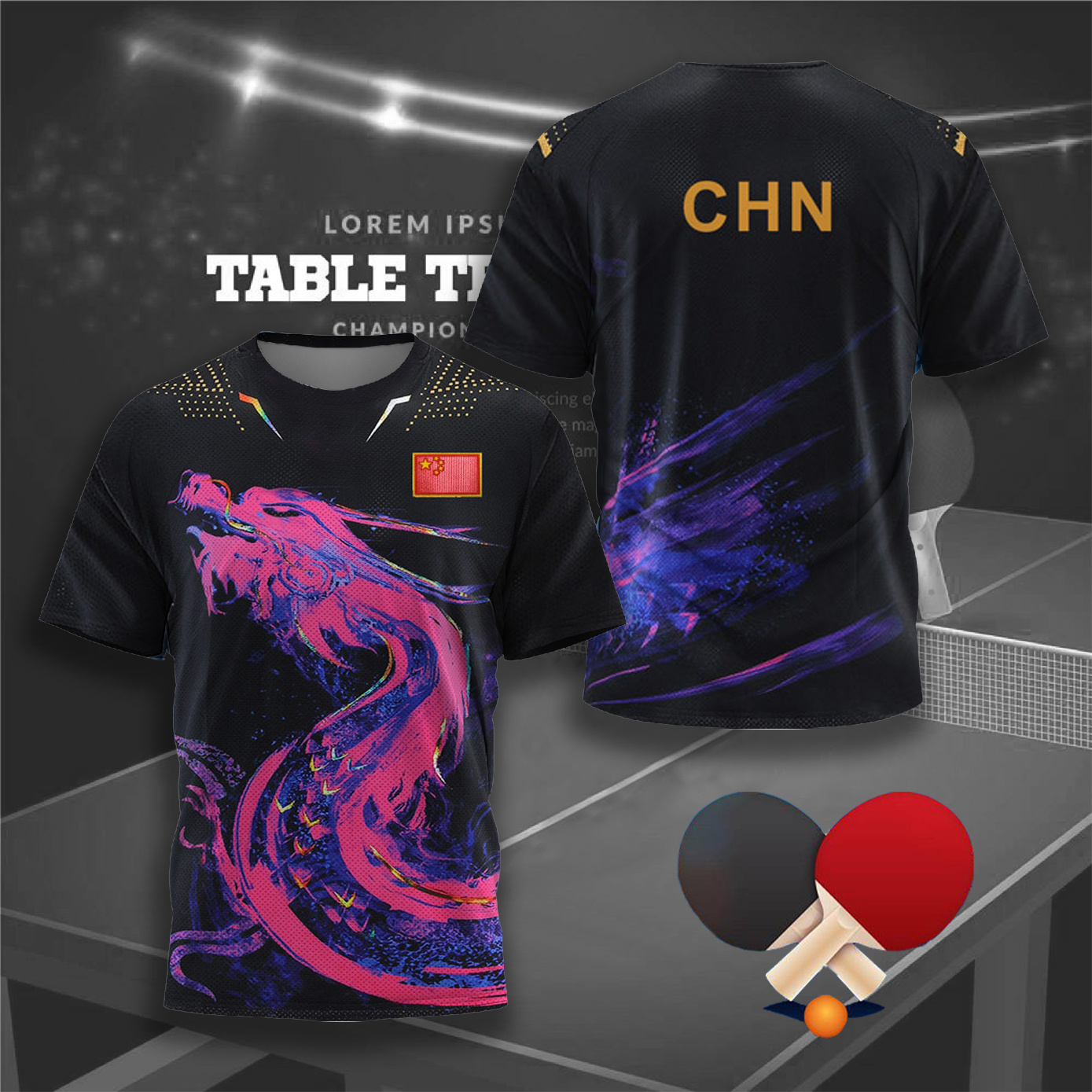CHINA Dragon Table Tennis Grap - Table Tennis Zhang Jike 评论和价格