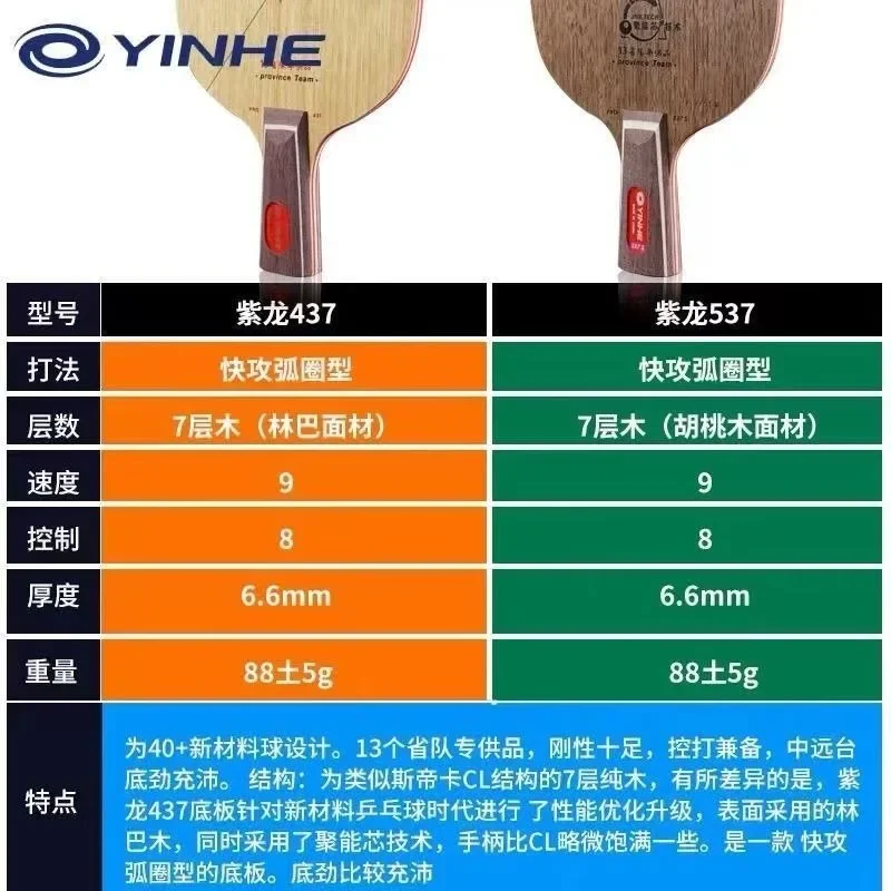YINHE Table Tennis Racket Bott - Table Tennis Zhang Jike 评论和价格